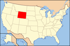 Ubicación de Wyoming