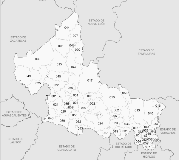 Municipios de San Luis Potosi.svg